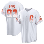 White Replica Matt Gage Youth San Francisco Giants 2021 City Connect Jersey