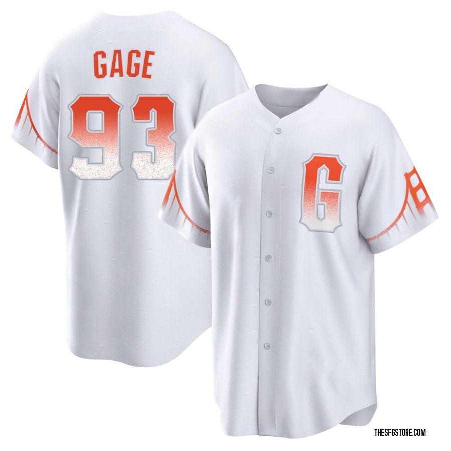 White Replica Matt Gage Youth San Francisco Giants 2021 City Connect Jersey