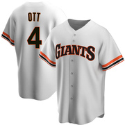 White Replica Mel Ott Youth San Francisco Giants Home Cooperstown Collection Jersey