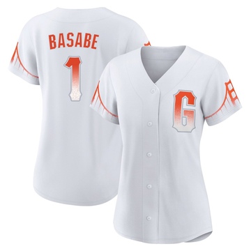 White Replica Osleivis Basabe Women's San Francisco Giants 2021 City Connect Jersey