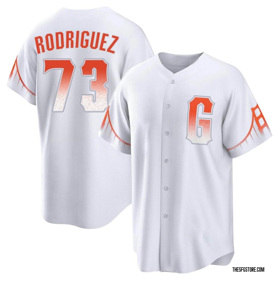 White Replica Randy Rodriguez Men's San Francisco Giants 2021 City Connect Jersey