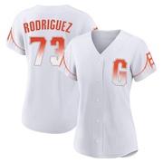 White Replica Randy Rodriguez Women's San Francisco Giants 2021 City Connect Jersey