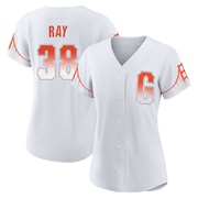 White Replica Robbie Ray Women's San Francisco Giants 2021 City Connect Jersey