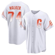 White Replica Ryan Walker Youth San Francisco Giants 2021 City Connect Jersey