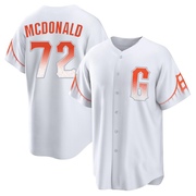 White Replica Trevor McDonald Men's San Francisco Giants 2021 City Connect Jersey