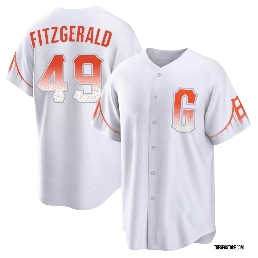White Replica Tyler Fitzgerald Youth San Francisco Giants 2021 City Connect Jersey