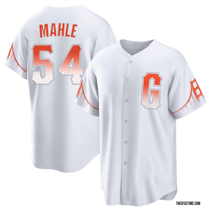 White Replica Tyler Mahle Men's San Francisco Giants 2021 City Connect Jersey