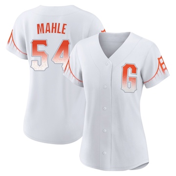 White Replica Tyler Mahle Women's San Francisco Giants 2021 City Connect Jersey