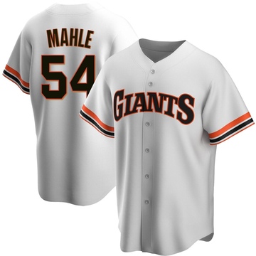 White Replica Tyler Mahle Youth San Francisco Giants Home Cooperstown Collection Jersey