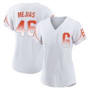 White Replica Ubert Mejias Women's San Francisco Giants 2021 City Connect Jersey