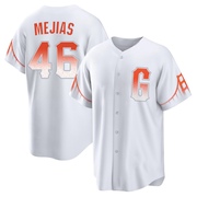 White Replica Ubert Mejias Youth San Francisco Giants 2021 City Connect Jersey