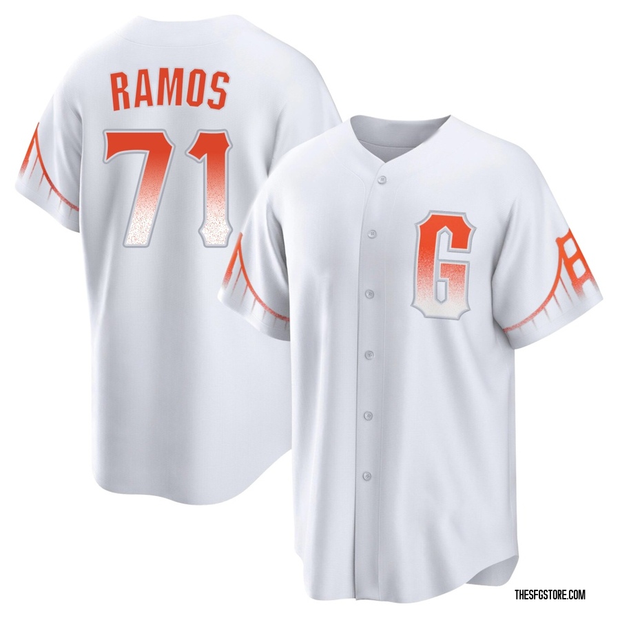 White Replica Wilkin Ramos Youth San Francisco Giants 2021 City Connect Jersey