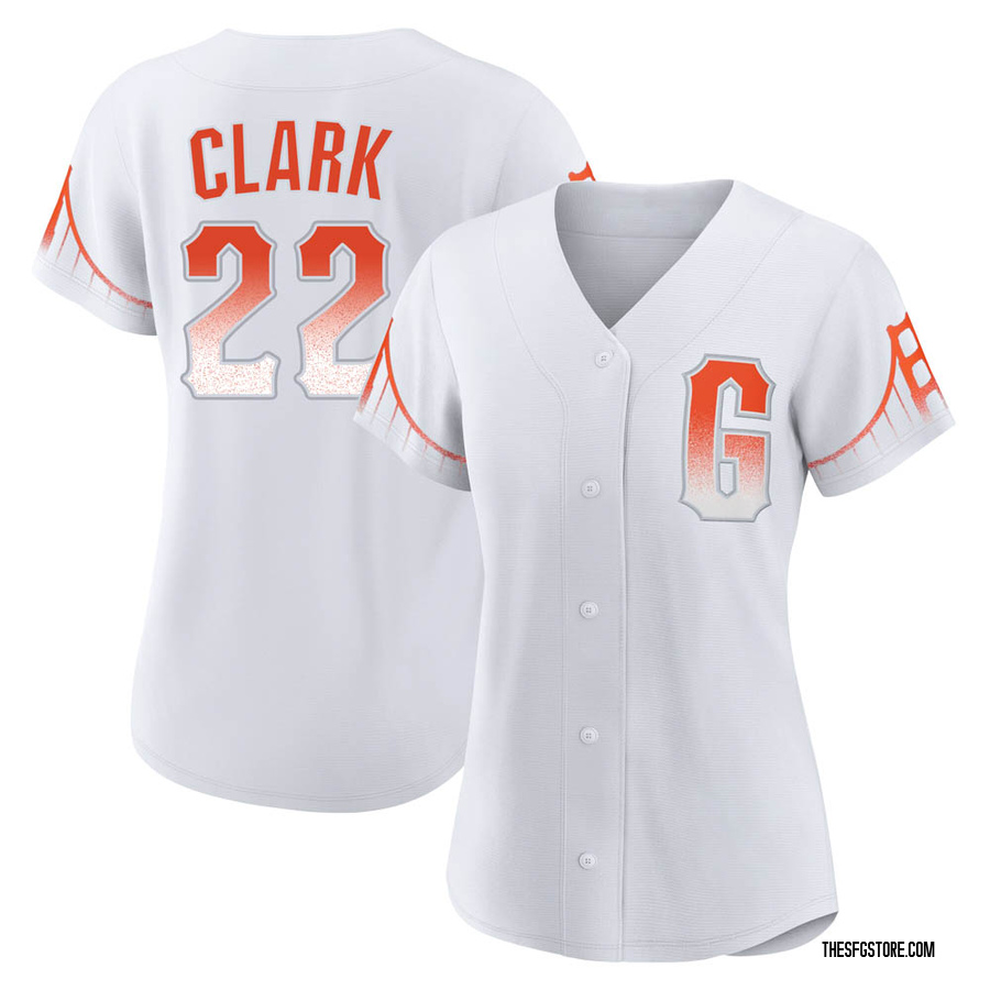 White Replica Will Clark Women's San Francisco Giants 2021 City Connect Jersey