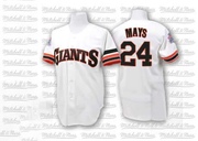 White Replica Willie Mays Men's San Francisco Giants 1989 Throwback Jersey