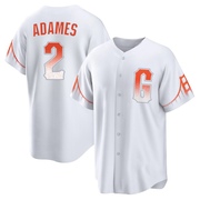 White Replica Willy Adames Men's San Francisco Giants 2021 City Connect Jersey
